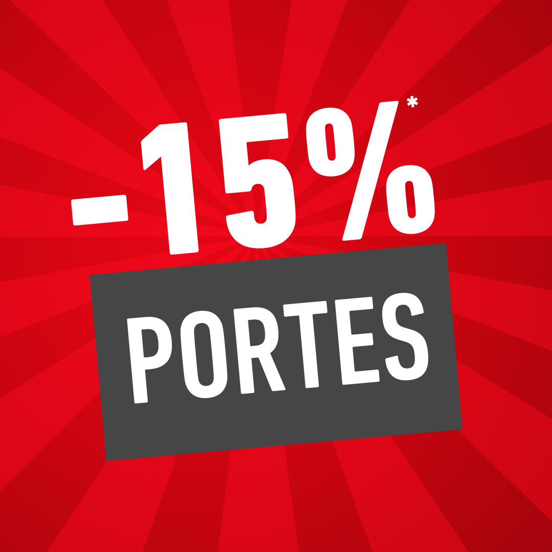 -15% sur les portes