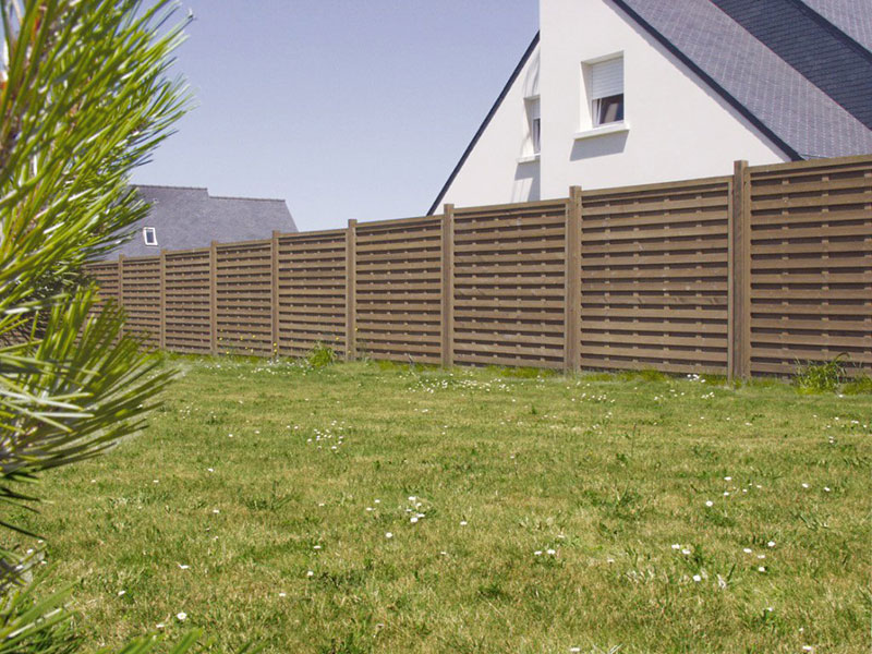 écran de jardin en bois