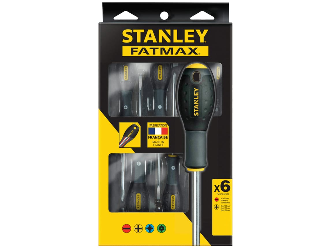 Acheter Stanley Fatmax 6 Tournevis Électricien/Phillips en ligne