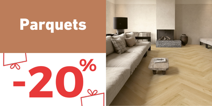 Parquets : -20%