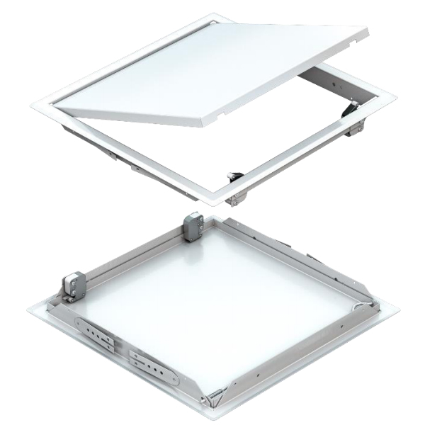 Acheter Trappe de visite metal blanc 60x 60 cm en ligne