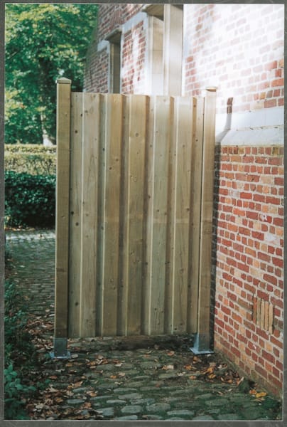 Porte de jardin bois Mistral fermé + quincaillerie 1m80 x 1m