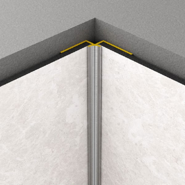 Coin interne Rocko 2800 mm argent
