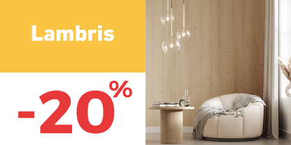 Lambris -20%