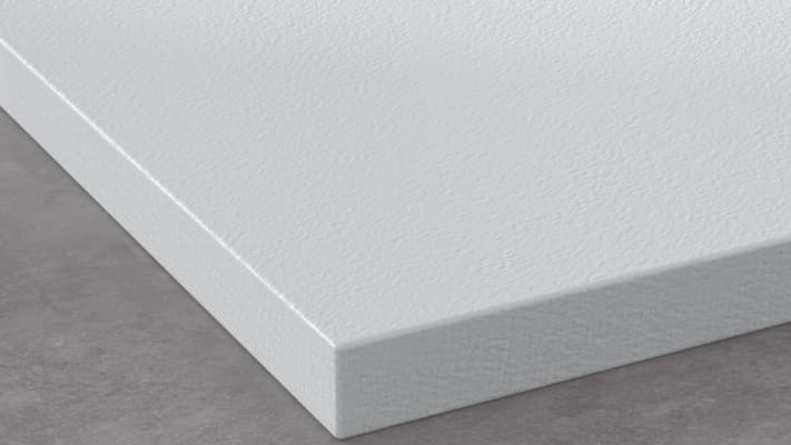 Receveur de douche composite blanc - Anti dérapant - 25 x 800 x 1400 mm