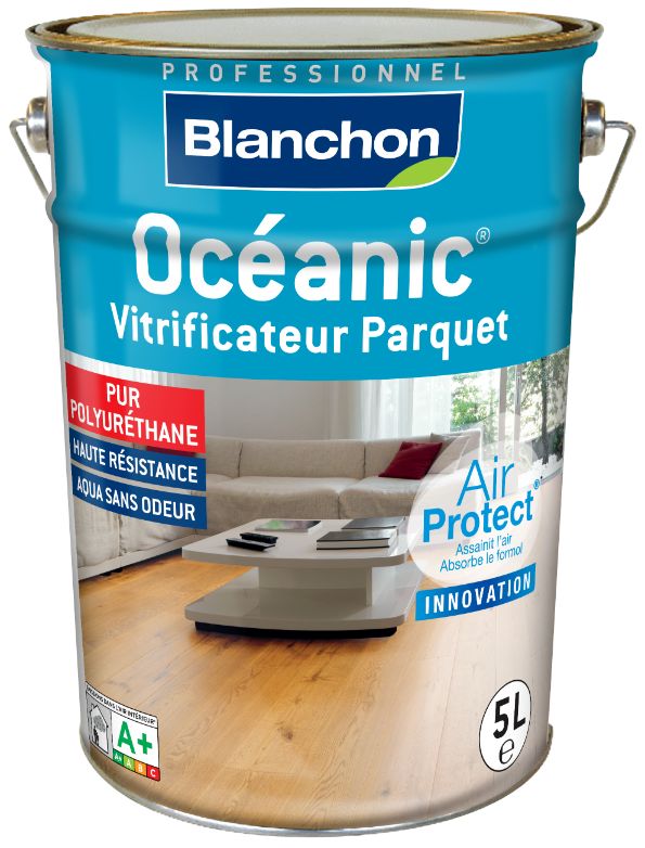 Blanchon Vitrificateur Oceanic Air protect - Brillant - 5 L