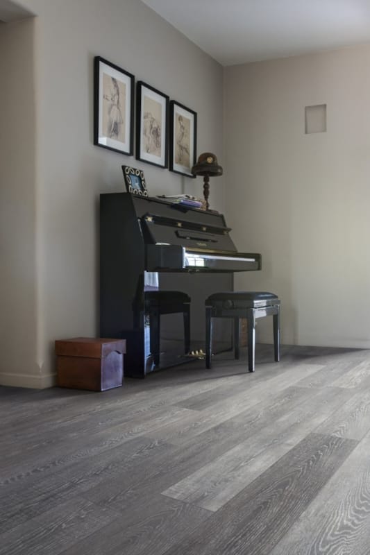 Plinthe moderne Coretec ESSENTIALS - Greystone Contempo Oak - 3634 - 13 x 58 x 2400 mm