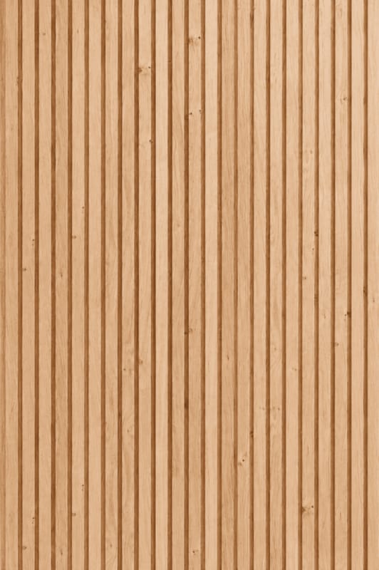 Panneau mural Maestro Latt Pepper Oak avec 7 lattes Pepper Oak - 20 x 300 x 2770 mm