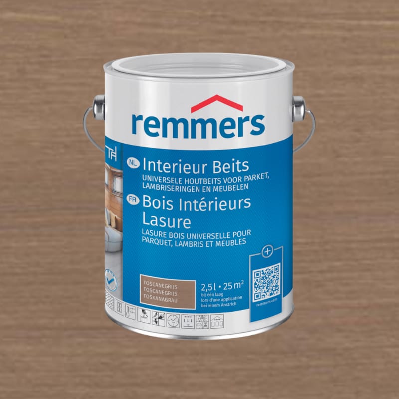 Remmers lasure bois intérieurs - gris toscane - 2,5L