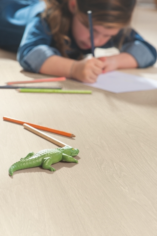 Quick-Step vinyle Alpha Vinyl Bloom 5+1 - chêne brise marine beige 40080 - 6 x 209 x 1494