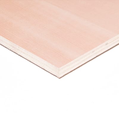 Panneau multiplex hêtre 1 face 2500 x 1220 x 25 mm