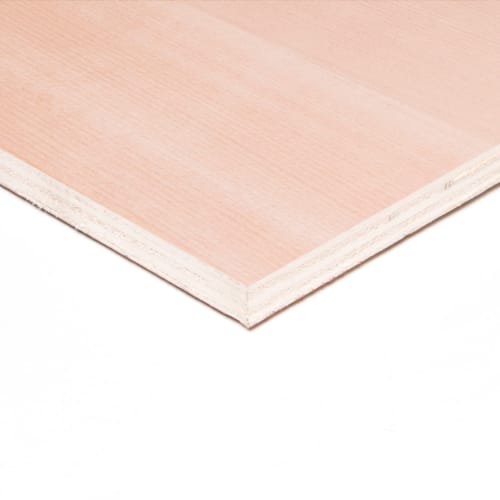 Panneau multiplex hêtre 1 face 2500 x 1220 x 25 mm
