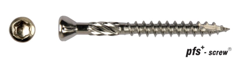 Vis bois tropic TF-T inox C2 (T-25) - 5x50 - 50 pcs