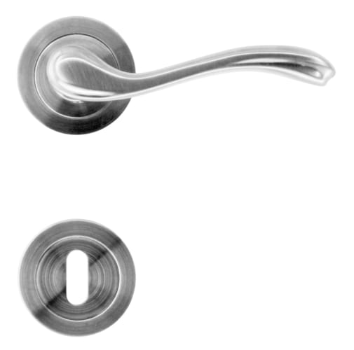 Poignée de porte Erica Satiné - R+E