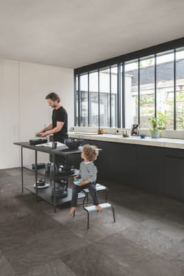 Parquet stratifié Quick-Step Muse - Ardoise grise 5493 - 8 x 396 x 1200 mm