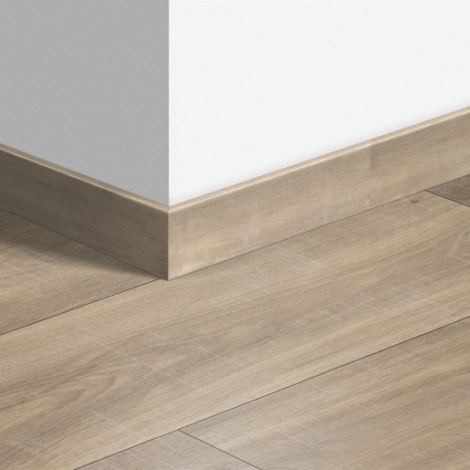 Plinthe standard stratifié Quick-Step 1656 Chêne Havanna naturel aspect raboté - 12 x 58 x
