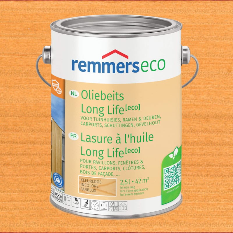Remmers Lasure à L'Huile Long Life Eco 2,5 L - Mélèze