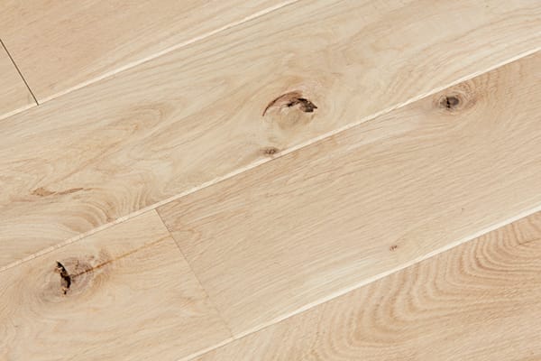 SRC parquet massif chêne français grenier brut - Qualité fermette - 14 x 130 mm