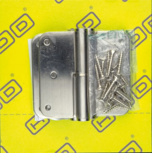 Paumelle - Inox 80x80 - Gauche