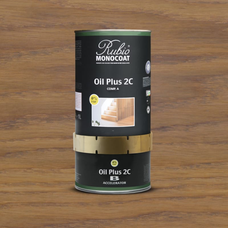 Rubio monocoat oil + 2c - 1300 ml - Bourbon