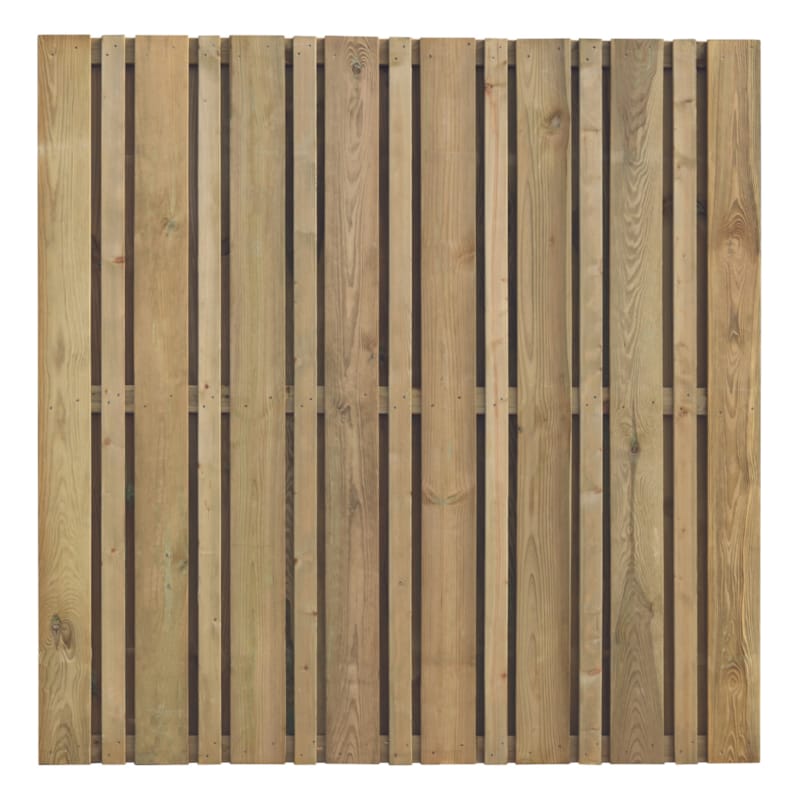 Ecran Torino avec planches fermees - 1800 x 1800 mm