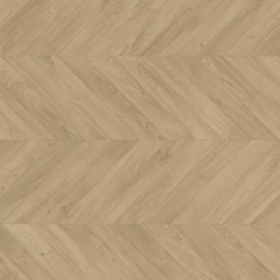 Parquet stratifié Quick-Step Impressive Patterns - Chevron chêne brun 4160 - 8 x 396 x 120