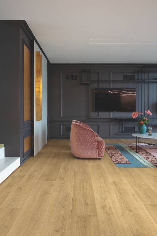Parquet stratifié Quick-Step Capture - Chêne chaud naturel brossé 4762 - 9 x 212 x 1380 mm