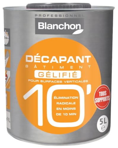 Blanchon Décapant bâtiment gélifié 10 min 5L