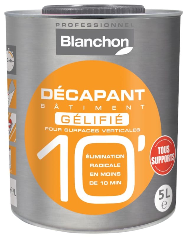 Blanchon Décapant bâtiment gélifié 10 min 5L