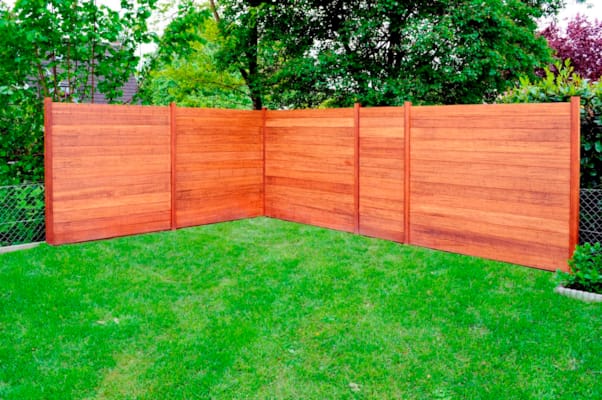 Bambou fencing rainure/languette 14 x 140 mm x 1.95 m