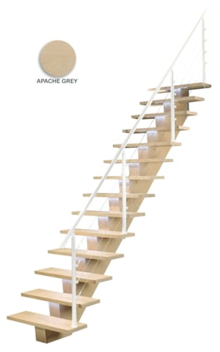 Kalea - Chêne droit - Apache grey