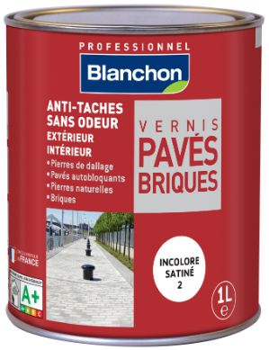 Blanchon Vernis pavés briques - 1 L - Satiné