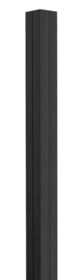 Duofuse poteau composite - Noir graphite - 90 x 90 x 2700 mm