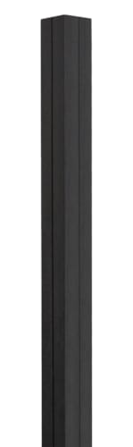 Duofuse poteau composite - Noir graphite - 90 x 90 x 2700 mm