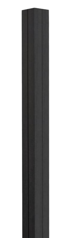 Duofuse poteau composite - Noir graphite - 90 x 90 x 2700 mm