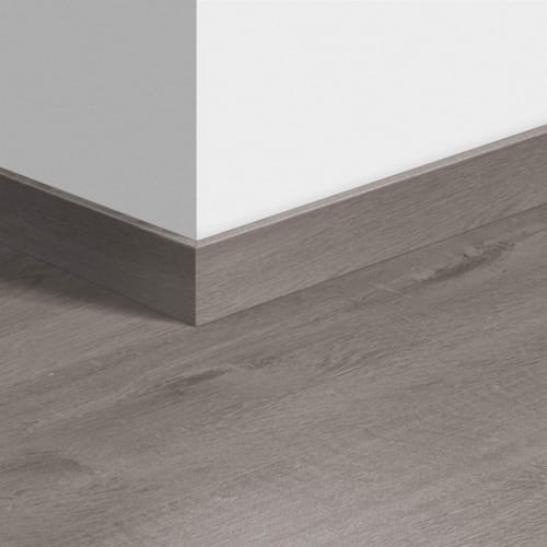 Plinthe standard vinyle Quick-Step Livyn Chêne Cosy Coton Gris 40202 - 12 x 58 x 2400 mm