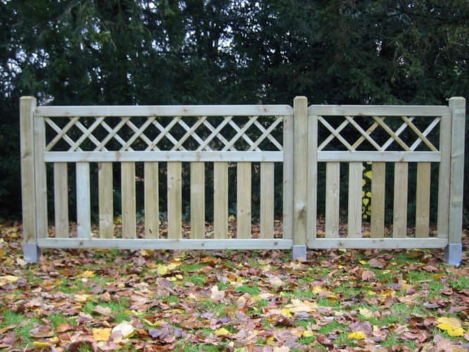 Clôture en bois Cottage 0,95 m x 1m80