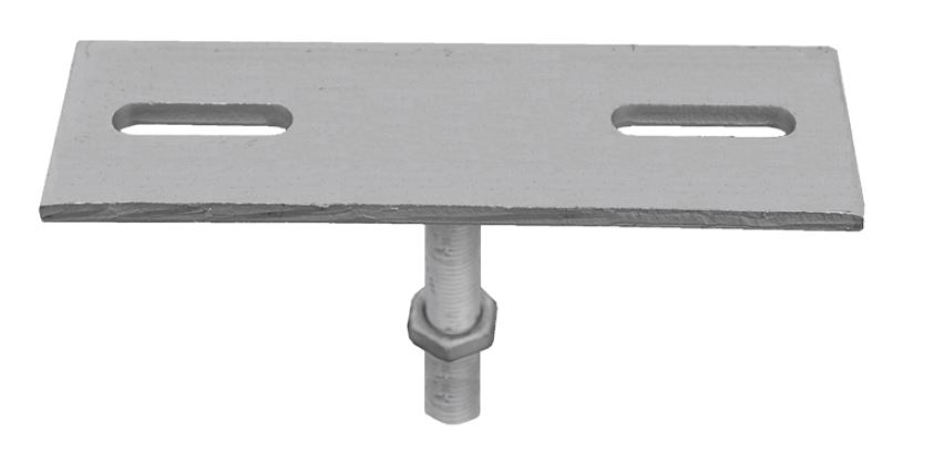 Weasyfix connecteur en acier galvanisé réglable en hauteur et latéralement