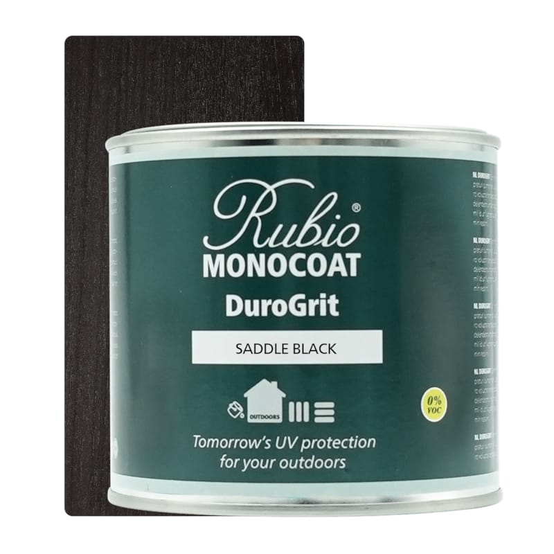 Rubio Monocoat - Protection UV DuroGrit - Saddle Black - 0,5L