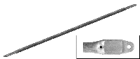 Weasyfix Jambe de force en acier galvanisé à chaud 1200 mm