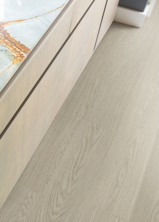 Quick-Step vinyle Livyn Alpha Vinyl Blos 4+1mm - chêne chia 40280 - 5 x 189 x 1251 mm
