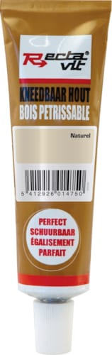 Pâte de réparation pour bois - Naturel - 50ml