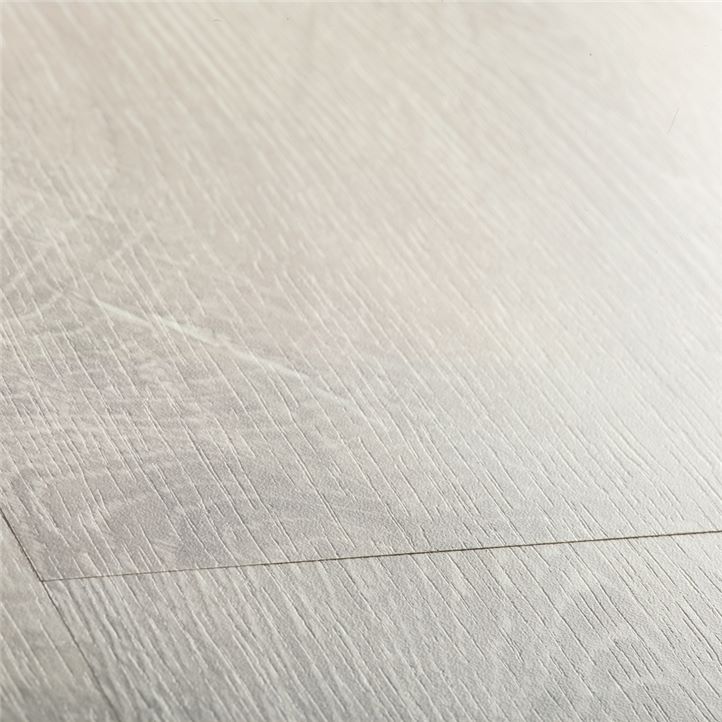 Parquet stratifié Quick-Step Classic - Chêne vieilli patiné blanc 1653 - 8 x 190 x 1200 mm