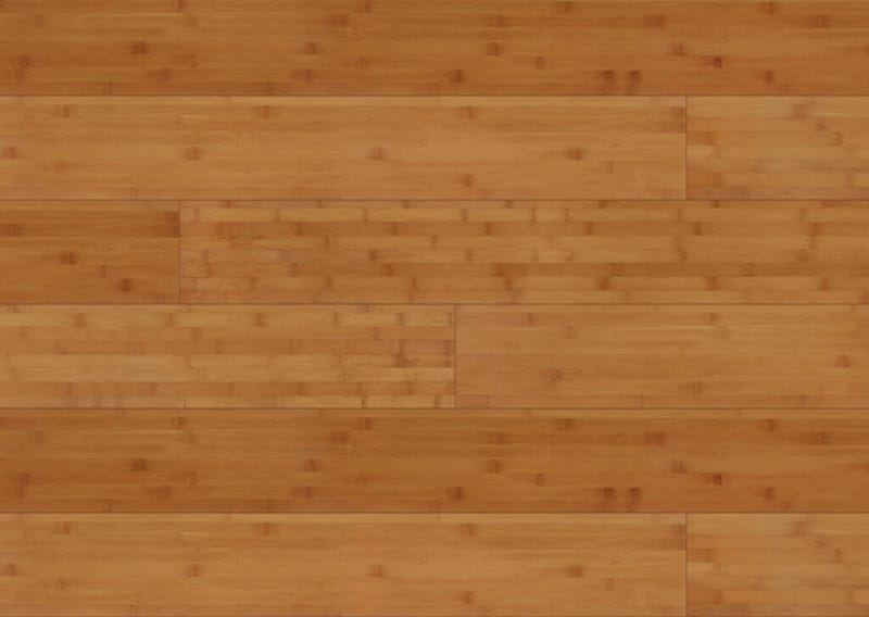 Parquet massif bambou Horizontal Budget- Caramel verni - 10 x 96 x 980 mm