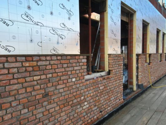 Panneau Recticel polyuréthane Eurowall rainuré languetté 1200 x 600  x 120 mm