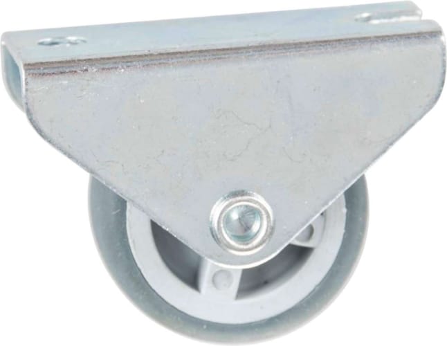 Roulette Meuble en Thermoplastique Rubber Fixe 30 mm