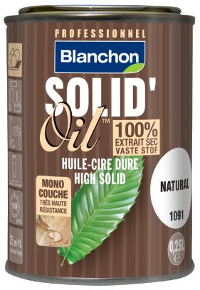 Blanchon Solid'oil  - 0,25 L - Vieux chêne