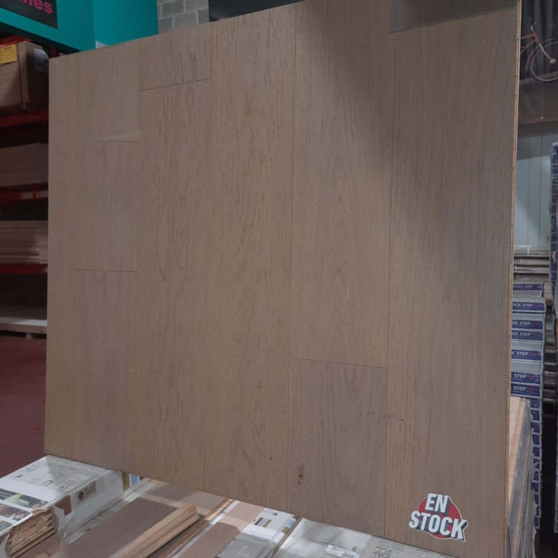 Parquet semi-massif ter Hürne chêne équilibré verni mat gris soft 1587 - 13 x 200 x 2390 m