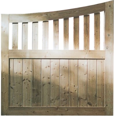 Barrière arrondie - Lanchester 1m20/1m05 x 1m