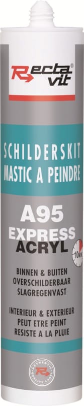 A95 pro - Mastic professionnel Blanc - 310 ml